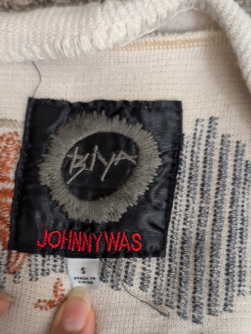 Johnny Was Sarina Wrap Open-Front Knit Cardigan Sweater - Picture 8 of 13